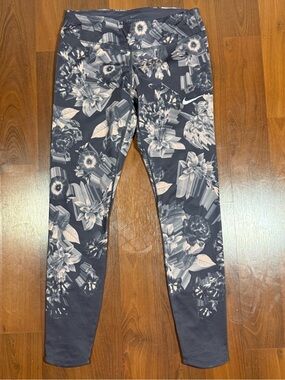 Nike Dri-FIT Workout Leggings - Black & Light Gray